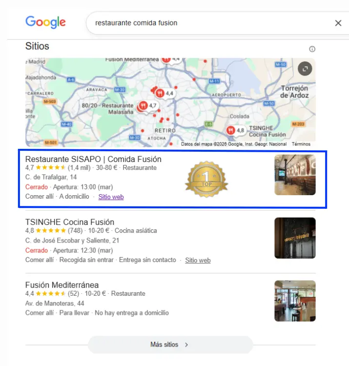 Consultoría SEO local